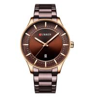 CURREN® Men Jewelry Watch, alliage de zinc, Placage, Réglable & pour homme & imperméable, plus de couleurs à choisir Vendu par PC