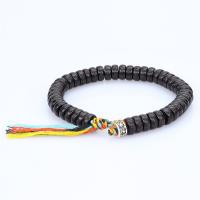 Cordón de lana pulsera, Coco, Joyería & diferentes estilos para la opción & para hombre, más colores para la opción, 200mm, longitud:7.87 Inch, Vendido por Sarta