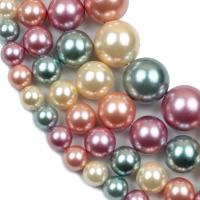 Shell Pearl Beads, Round, polished, DIY 