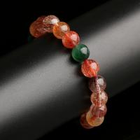 Lighter Imperial Jade Bracelet, Round, polished 