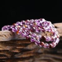 Amethyst Bracelet, Round, polished 