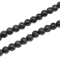 Perles hématite magnétique, Rond Environ 16 pouce, Vendu par brin