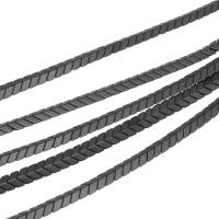 Perles hématite magnétique, rectangle Environ 16 pouce, Vendu par brin