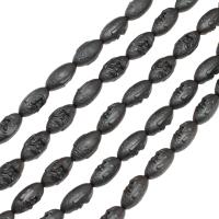 Perles hématite magnétique, poli, DIY Environ 16 pouce, Vendu par brin