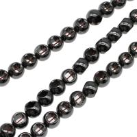 Magnetic Hematite Beads, Round, polished Approx 16 Inch 