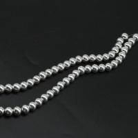 Magnetic Hematite Beads, Round, polished Approx 16 Inch 