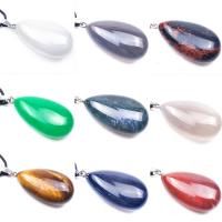 Gemstone Jewelry Pendant, Natural Stone, fashion jewelry & DIY 24*38*12mm 