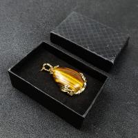 Gemstone Jewelry Pendant, Natural Stone, fashion jewelry & DIY 30*45mm 