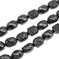 Magnetic Hematite Beads, polished Approx 16 Inch 