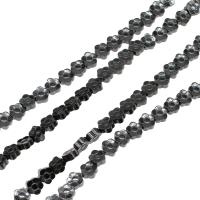 Perles hématite magnétique, fleur, poli Environ 16 pouce, Vendu par brin