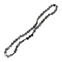 Perles hématite magnétique, coeur, poli Environ 16 pouce, Vendu par brin