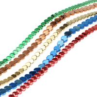 Perles hématite magnétique, coeur, poli, plus de couleurs à choisir Environ 16 pouce, Vendu par brin