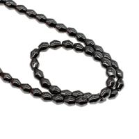 Magnetic Hematite Beads, Teardrop, polished Approx 16 Inch 