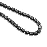 Magnetic Hematite Beads, Column, polished Approx 16 Inch 