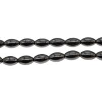 Magnetic Hematite Beads, Column, polished Approx 16 Inch 