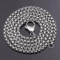 Stainless Steel Chain Necklace, plated, fashion jewelry & for man 