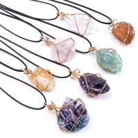 Gemstone Jewelry Pendant, Natural Stone, fashion jewelry & DIY 30*50mm 