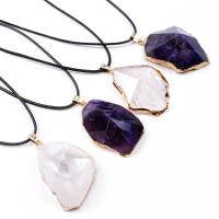 Natural Quartz Pendants, fashion jewelry & DIY 30*48mm 