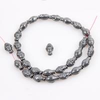 Perles hématite non-magnétique, hématite non magnétique, Placage, DIY, noire Vendu par brin