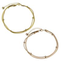 ステンレス スチール ブレスレット, ファッションジュエリー & 女性用, 無色, 4mm,1mm,2.5mm, 長さ:8.5 , 2 , 売り手 ストランド