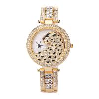 Women Wrist Watch, Stainless Steel, fashion jewelry & for woman & waterproof & with rhinestone 