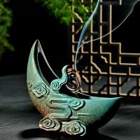 Porcelain Incense Burner, plated, for home and office & durable 