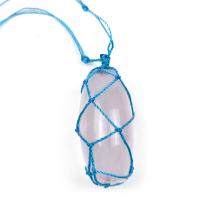 Natural Quartz Pendants, Rose Quartz, polished, clear 