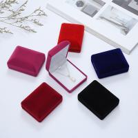 Velvet Necklace Box, Velvet box, Rectangle 