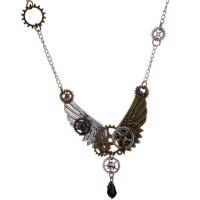 Zinc Alloy Necklace, Wing Shape, plated, for man .59 Inch 