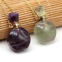 Natural Stone Perfume Bottle Pendant 