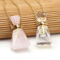 Natural Stone Perfume Bottle Pendant 