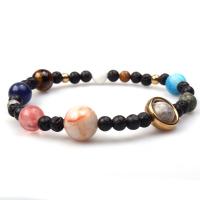 Pulsera de Piedras Preciosas, Piedra natural, hecho a mano, más colores para la opción, 19mm, Vendido por Sarta