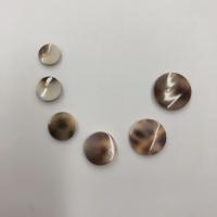 Muschel Schmuck Cabochon, Tiger Shell, rund, DIY & verschiedene Größen vorhanden, verkauft von PC