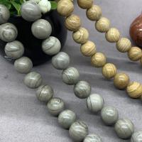 Single Gemstone Beads, Natural Stone, polished 6mm 