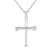 Stainless Steel Cross Pendants, plated, DIY 