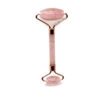 Massage-Schmuck, Rosenquarz, poliert, Rosa, 145x55x40mm, verkauft von PC