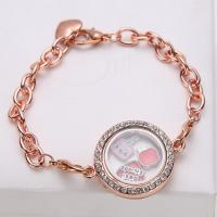 Zinc Alloy Bracelet, with rhinestone 25mm 