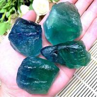 Décoration de pierre perles, La fluorite verte, normes différentes pour le choix, vert, Vendu par sac