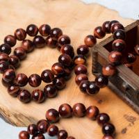 Tiger Eye Stone Bracelets, Round, polished Approx 18 cm 