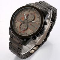 Zinc Alloy Watch Bracelet, plated, durable & for man & waterproof 