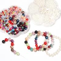 ファッションプラスチックビーズ, プラスチック, メッキ, 無色, 3mm,4mm,5mm,6mm,8mm,10mm,12mm, 売り手 ボックス