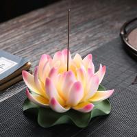 Buy Incense Holder and Burner in Bulk , Porcelain, Flower, plated, for home and office & durable 