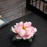 Buy Incense Holder and Burner in Bulk , Porcelain, Flower, plated, for home and office & durable 