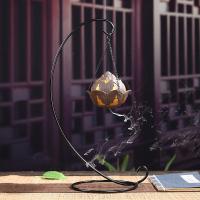 Porcelain Hanging Incense Burner, plated, for home and office & durable 