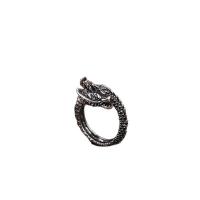 Zinc Alloy Finger Ring, Dragon, plated, Adjustable & for man 