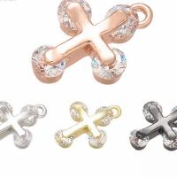 Cubic Zirconia Brass Pendants, plated, micro pave cubic zirconia 