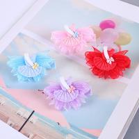 Children Hair Clip, Cloth, Flower 