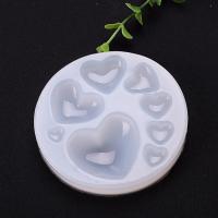 ENSEMBLE de moules époxy DE DIY, silicone, Rond, durable, transparent Vendu par PC