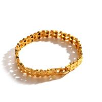 Brass Bracelets, gold color plated, for woman, 9mm Approx 7.09 Inch 