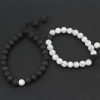 Lava Bead Bracelet, Natural Stone, for woman 